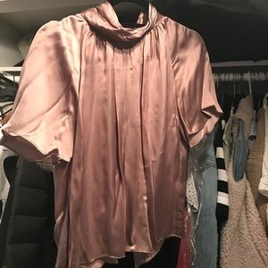 Wilfred, Blush silk top